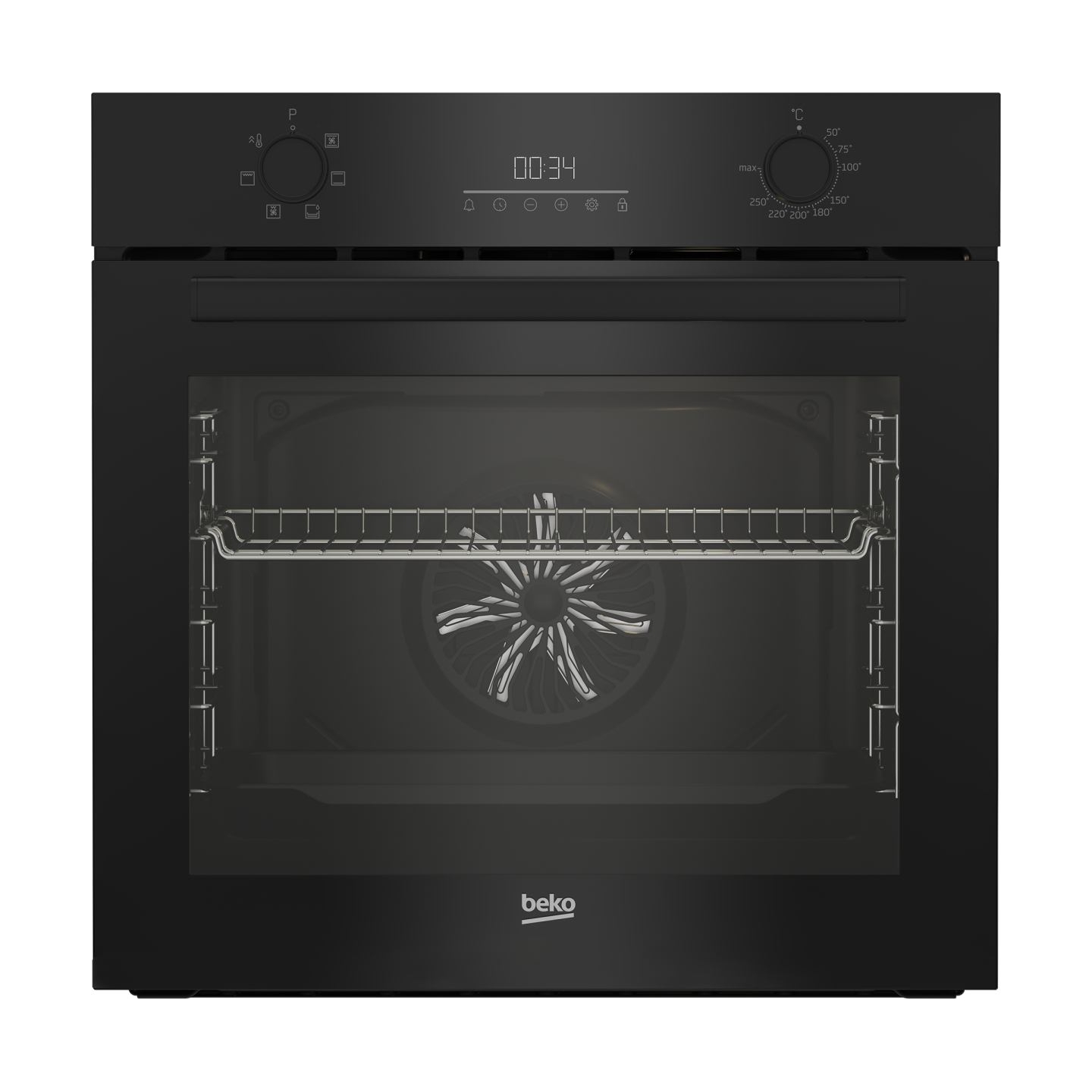 Beko Oven BBIE17300B, Energy class A, Width 60 cm, Black / BBIE17300B