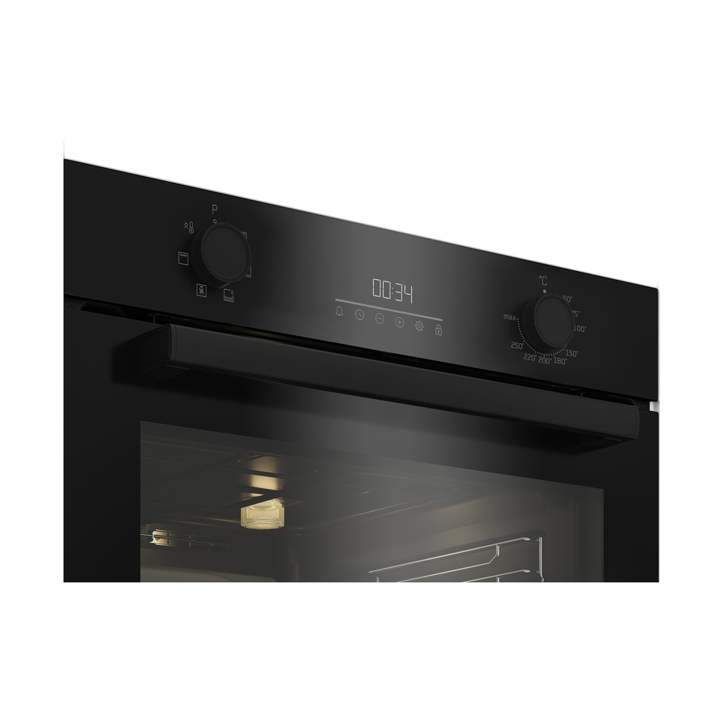 Beko Oven BBIE17300B, Energy class A, Width 60 cm, Black / BBIE17300B