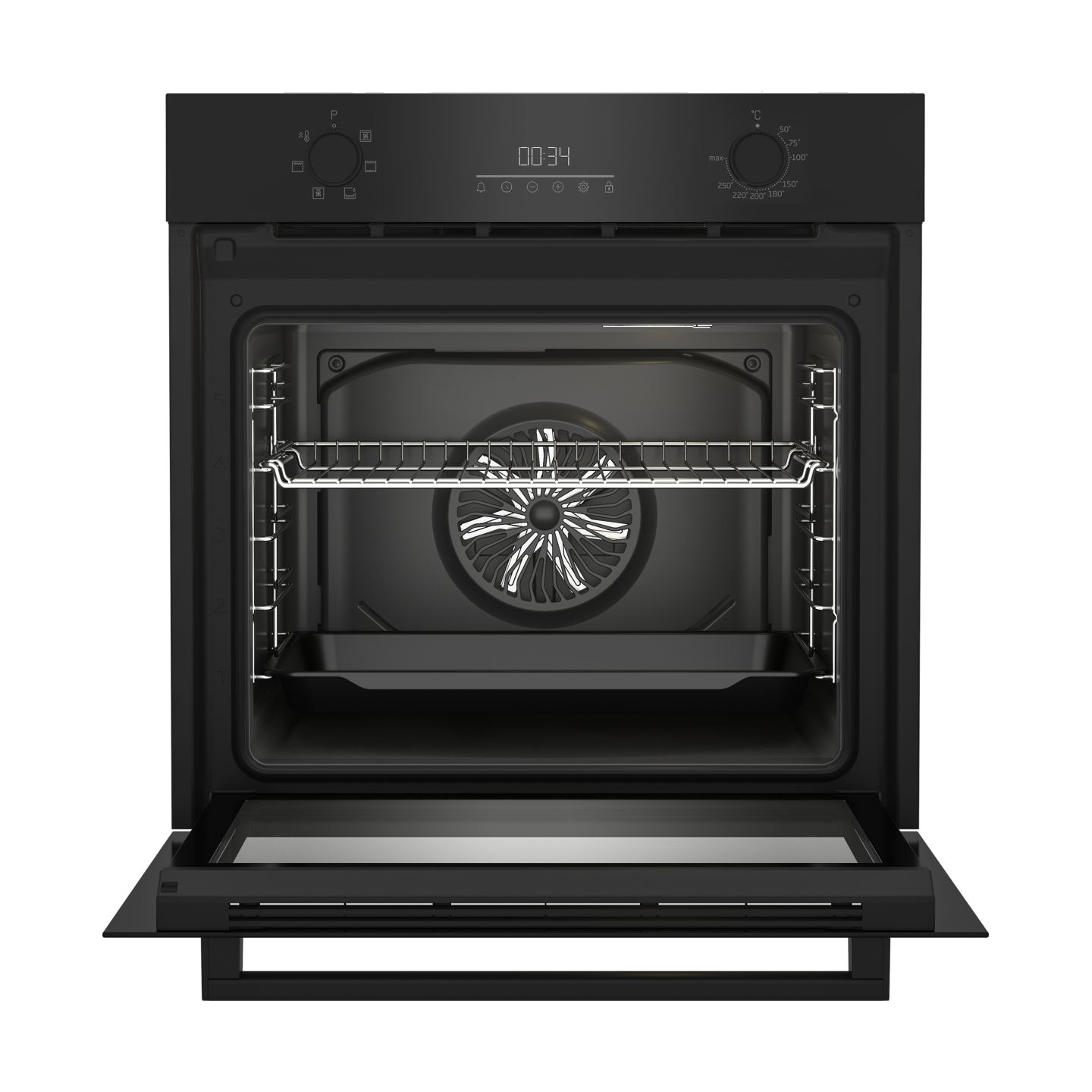 Beko Oven BBIE17300B, Energy class A, Width 60 cm, Black / BBIE17300B