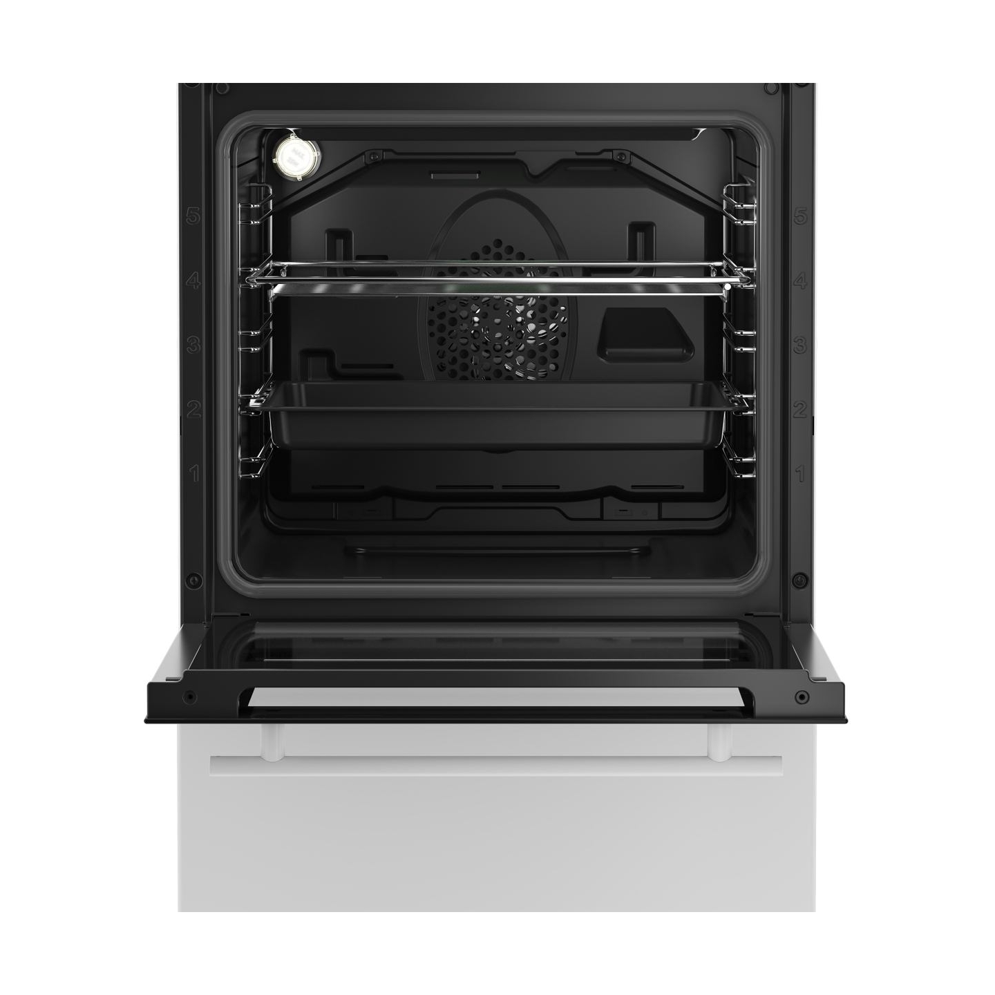 Beko  Cooker FSM51339DWDS, Width 50 cm, A, Gas/Electric, White / FSM51339DWDS