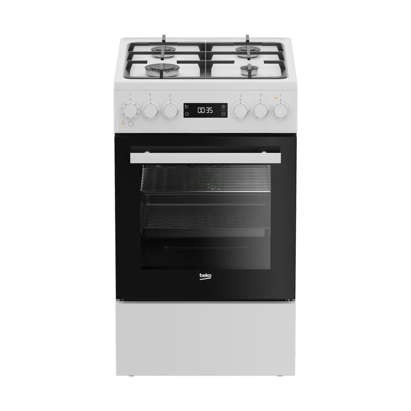 Beko  Cooker FSM51339DWDS, Width 50 cm, A, Gas/Electric, White / FSM51339DWDS