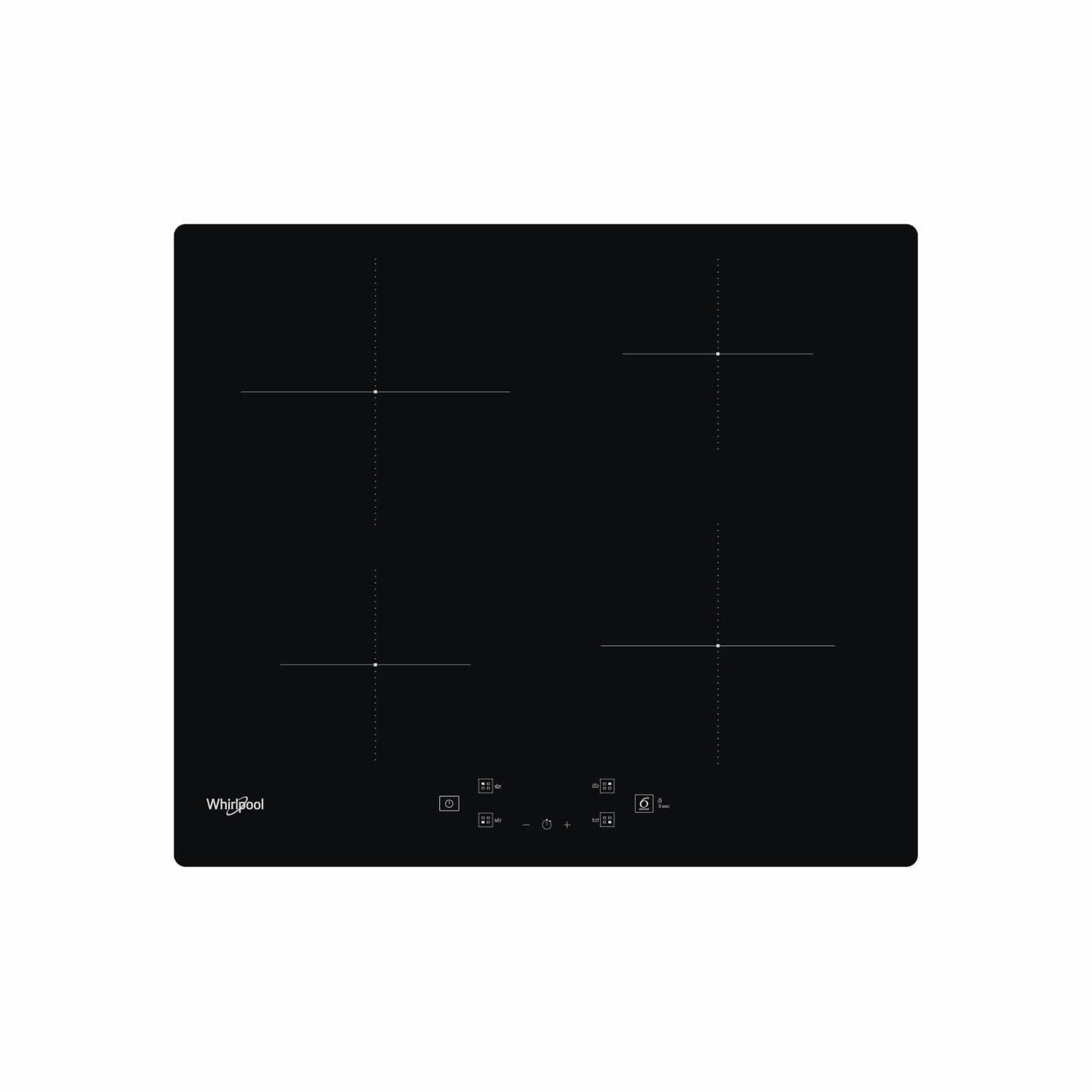 Whirlpool Induction hob WS Q2160 NE, 60cm, Black / WSQ2160NE