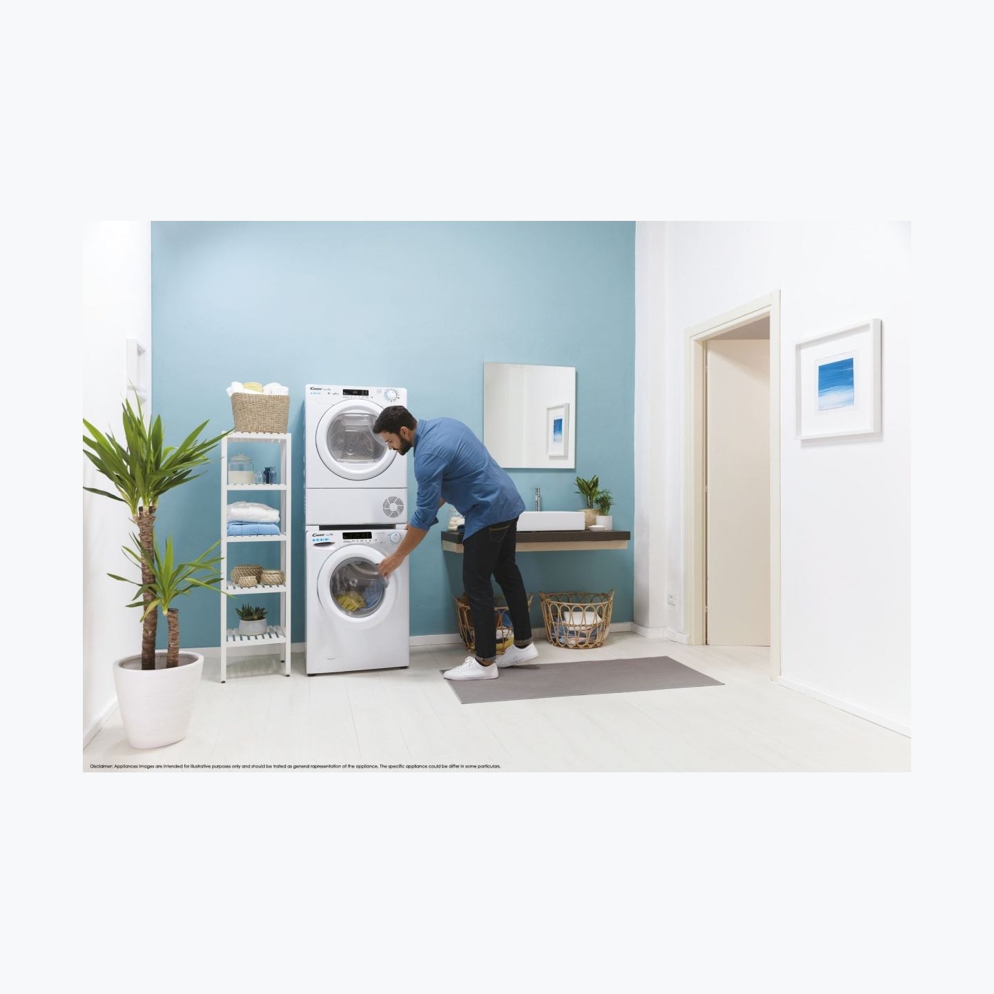 Candy Dryer CSOE H7A2TE-S, 7kg, Energy class E / CSOEH7A2TE-S