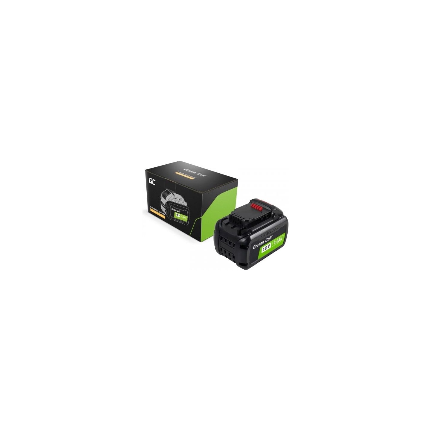 Green Cell power tools battery DeWalt XR