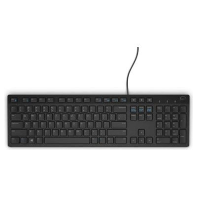 Dell Multimedia Keyboard-KB216 - US International (QWERTY) - Black (RTL BOX) / 580-ADHY