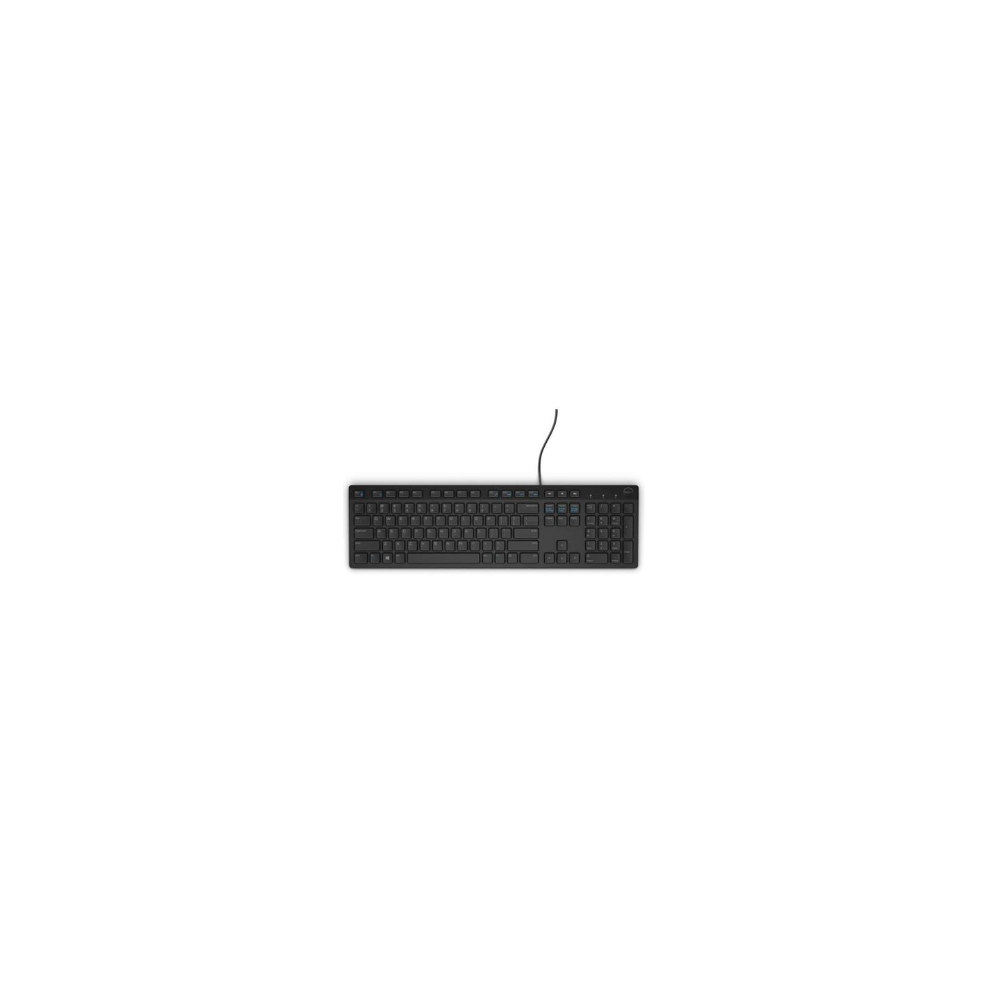 Dell Multimedia Keyboard-KB216 - US International (QWERTY) - Black (RTL BOX) / 580-ADHY