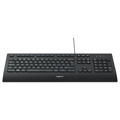 Logitech LOGI K280e corded Keyb.USB black (US)