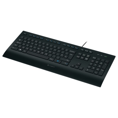 Logitech LOGI K280e corded Keyb.USB black (US)