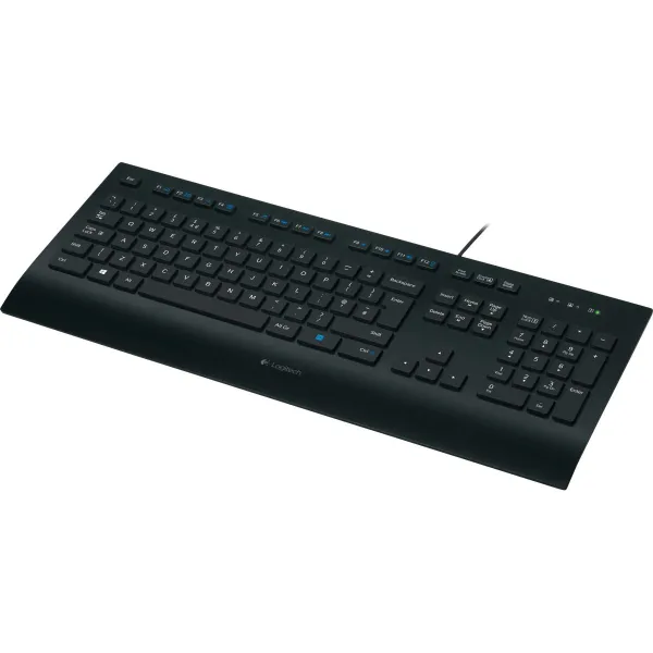 Logitech LOGI K280e corded Keyb.USB black (US)