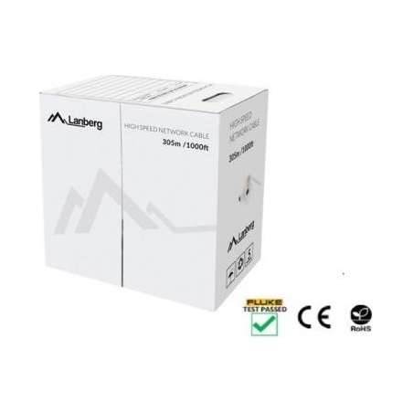 Lanberg LAN cable UTP cat.5e 305m blue