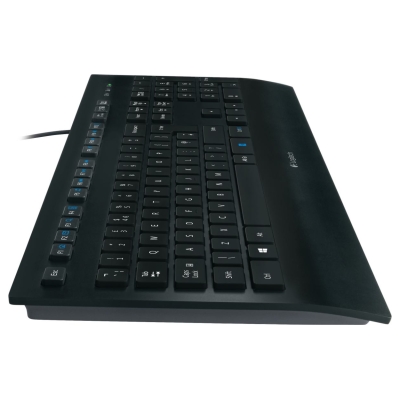Logitech LOGI K280e corded Keyb.USB black (US)