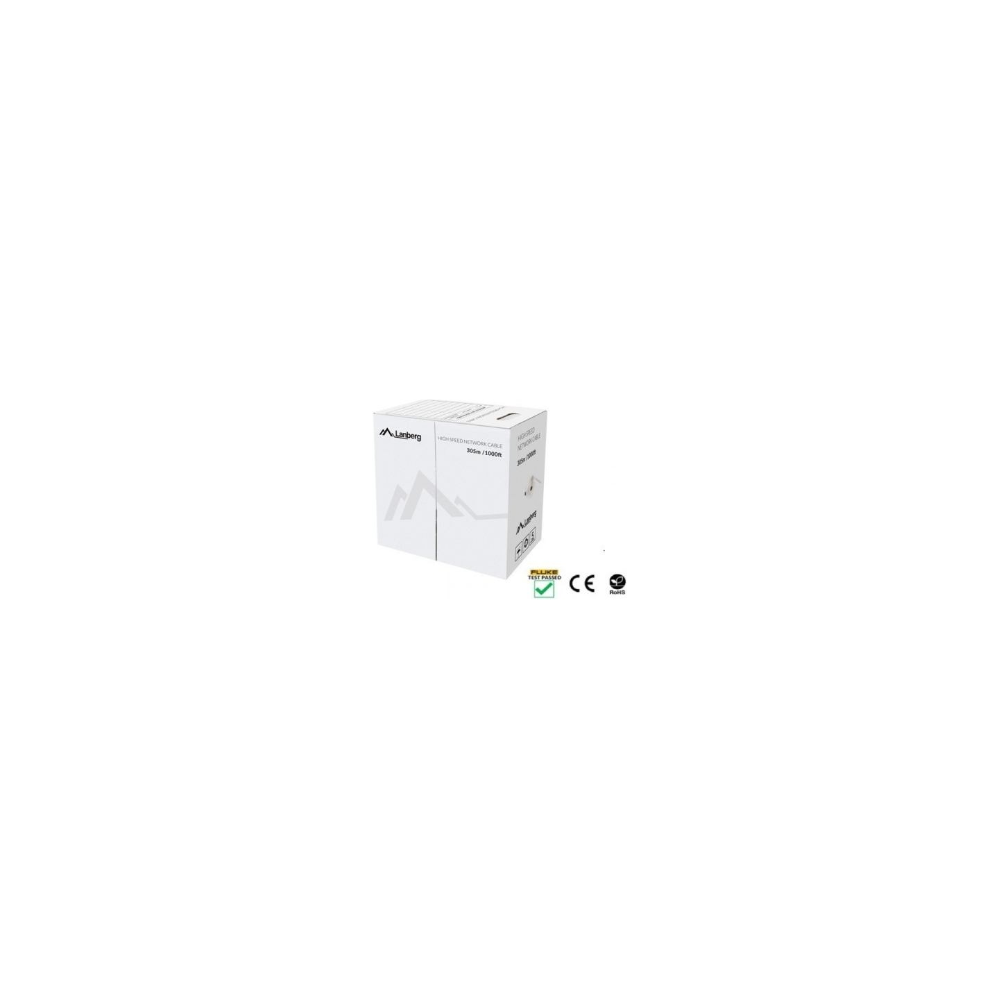 Lanberg LAN cable UTP cat.5e 305m green