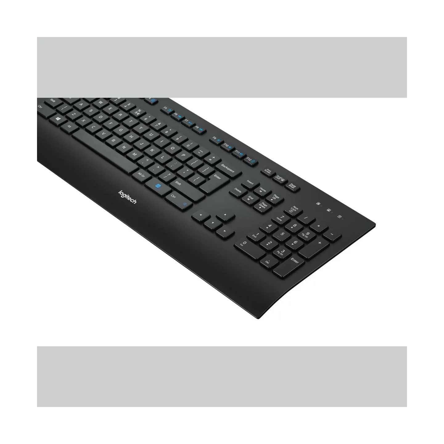Logitech LOGI K280e corded Keyb.USB black (US)