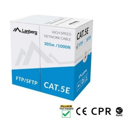 Lanberg LAN cable SFTP cat.5e 305m solid