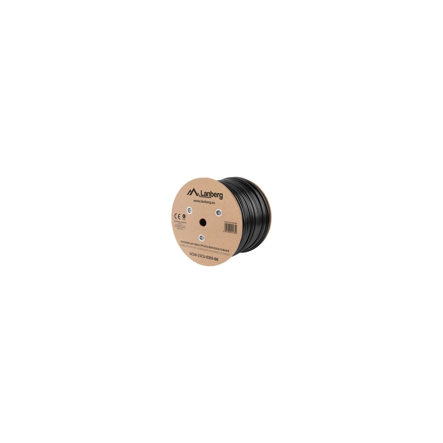 Lanberg LCU6-21CU-0305-BK UTP cable