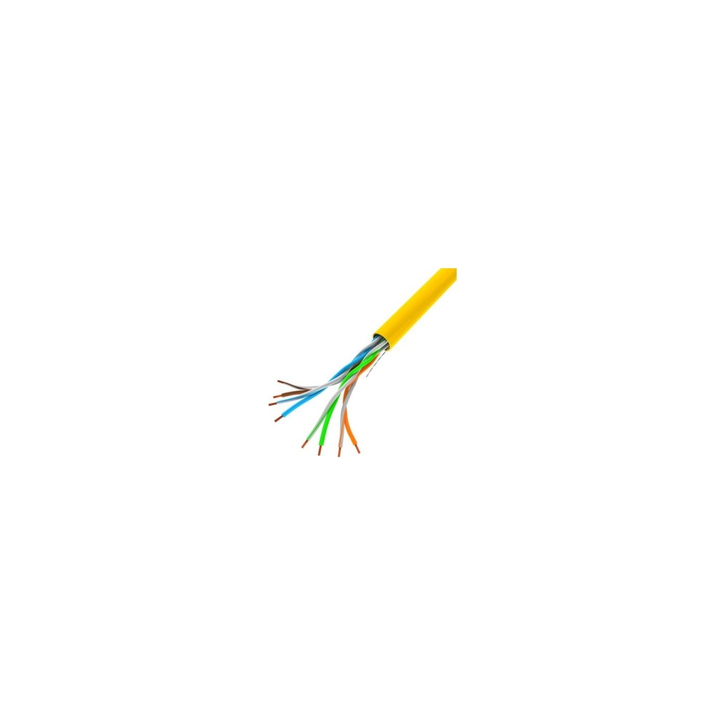 Lanberg LAN cable UTP cat.5e 305m yellow