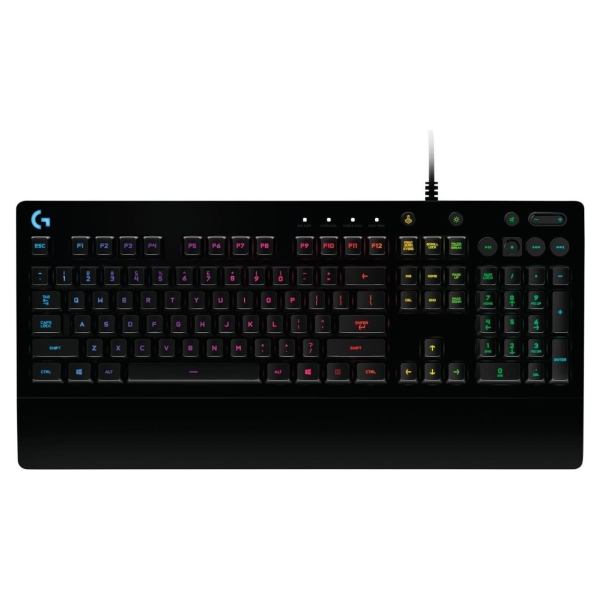 Logitech G213 Prodigy Corded RGB Gaming Keyboard - BLACK - US INT'L - USB