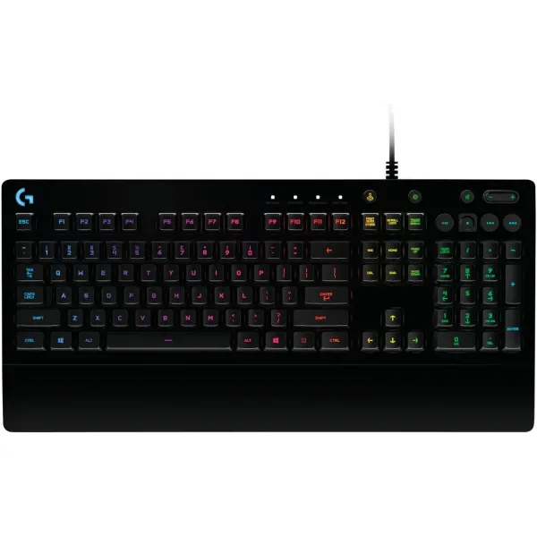 Logitech G213 Prodigy Corded RGB Gaming Keyboard - BLACK - US INT'L - USB