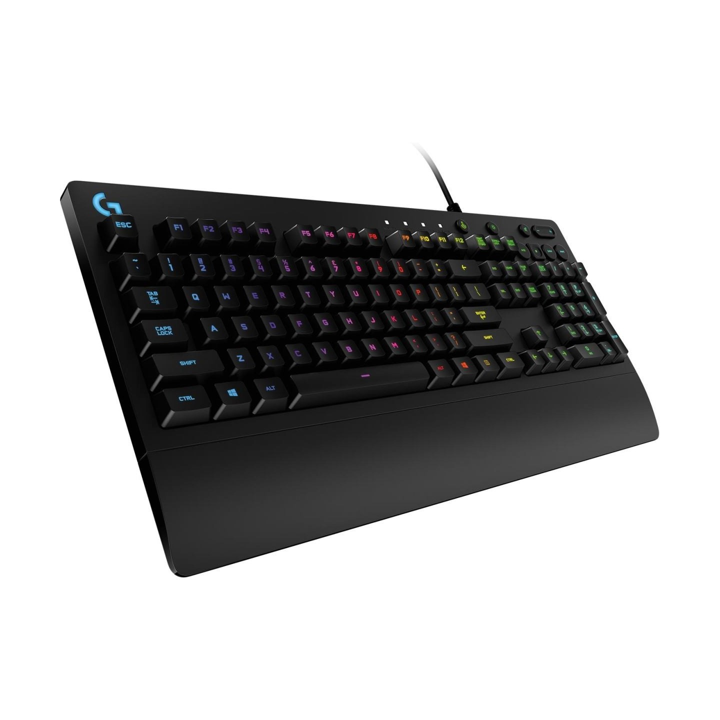 Logitech G213 Prodigy Corded RGB Gaming Keyboard - BLACK - US INT'L - USB