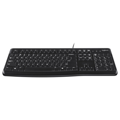 Logitech LOGI K120 Corded Keyboard black OEM US