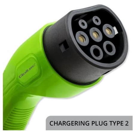 Qoltec 52465 Mobile charger for EV 2in1