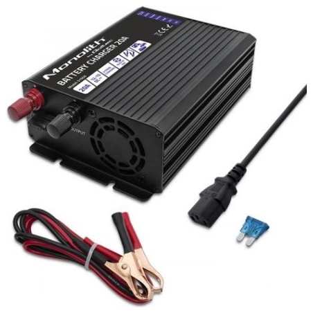 Qoltec 51959 Smart Monolith charger 20A