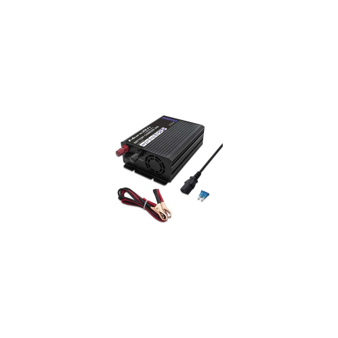 Qoltec 51959 Smart Monolith charger 20A