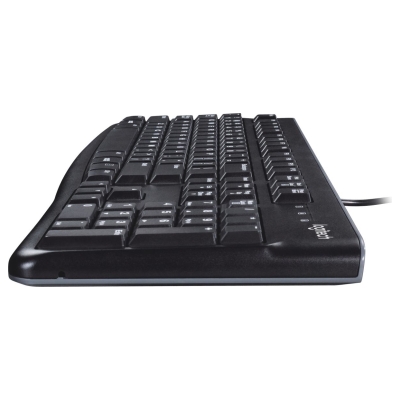 Logitech LOGI K120 Corded Keyboard black OEM US