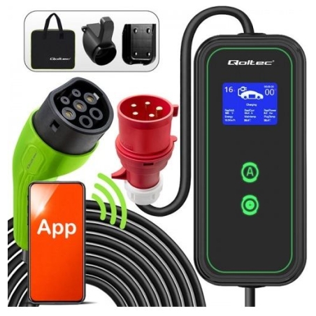 Qoltec 52478 Mobile EV charger 11kw
