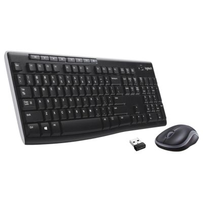 Logitech LOGI MK270 Wireless Combo black USB (US)
