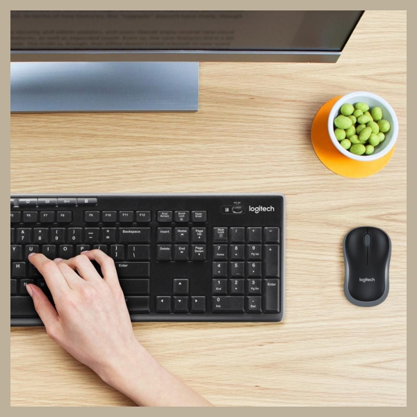 Logitech LOGI MK270 Wireless Combo black USB (US)