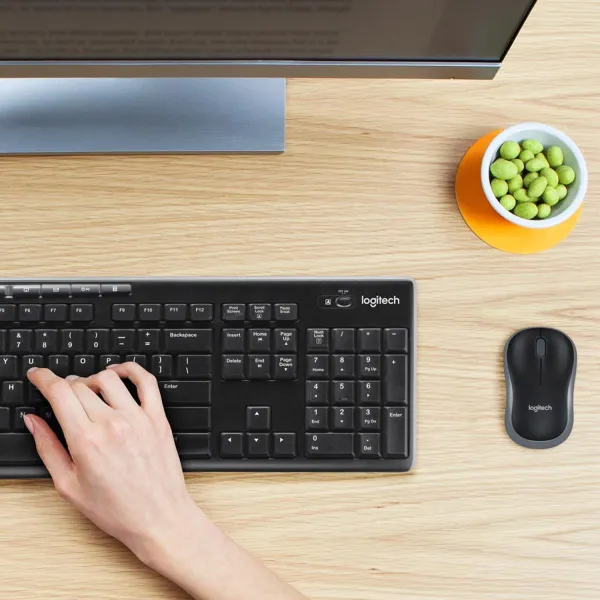 Logitech LOGI MK270 Wireless Combo black USB (US)