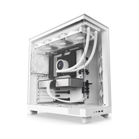 Nzxt PC case H6 Flow white