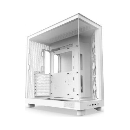 Nzxt PC case H6 Flow white