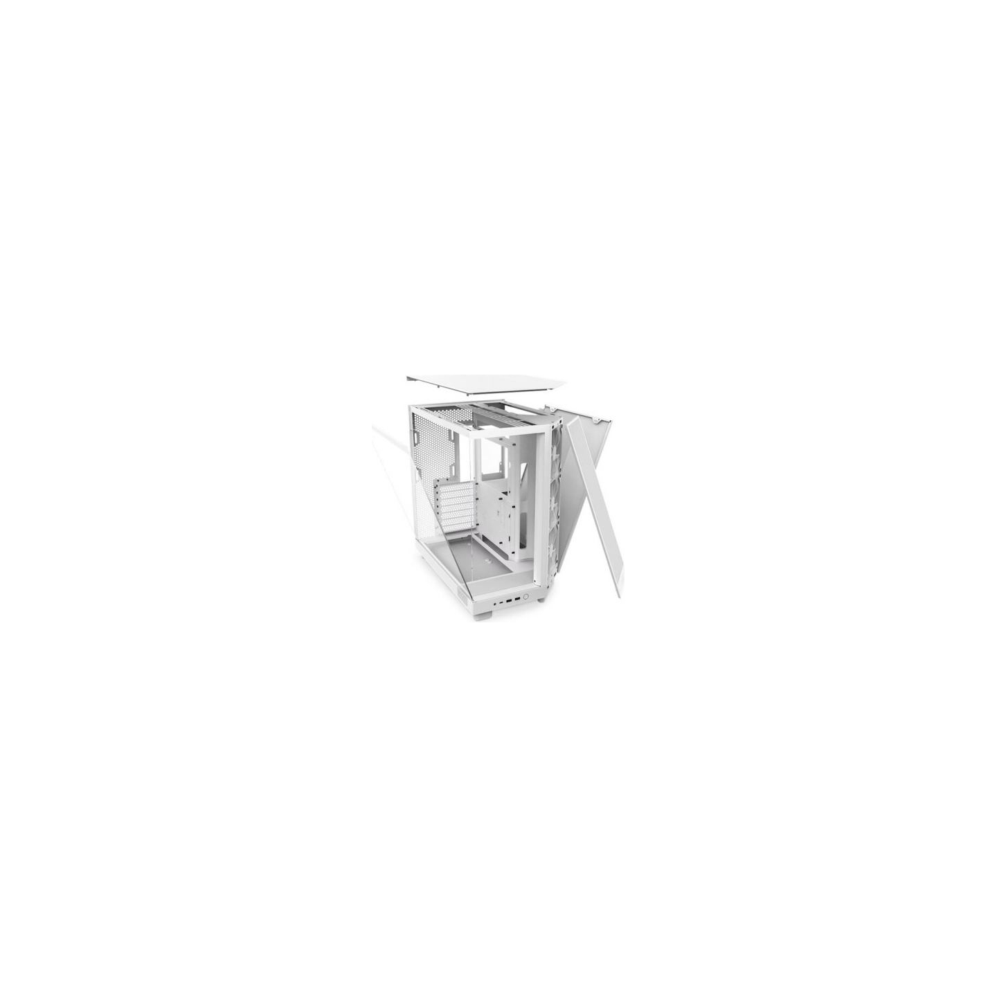 Nzxt PC case H6 Flow white