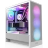 Nzxt PC case H5 Flow RGB 2024 white