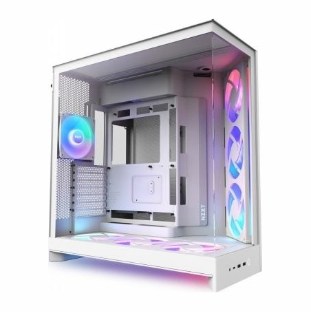 Nzxt PC case H9 Flow RGB+ 2025 white