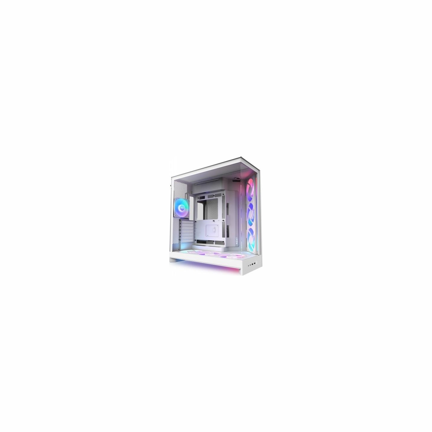 Nzxt PC case H9 Flow RGB+ 2025 white