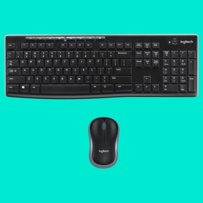Logitech LOGI MK270 Wireless Combo black USB (US)