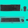 Logitech LOGI MK270 Wireless Combo black USB (US)