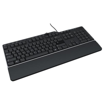 Dell Keyboard : US/Euro (QWERTY) Dell KB-522 Wired Business Multimedia USB KeyboardBlack (Kit) / 580-17667