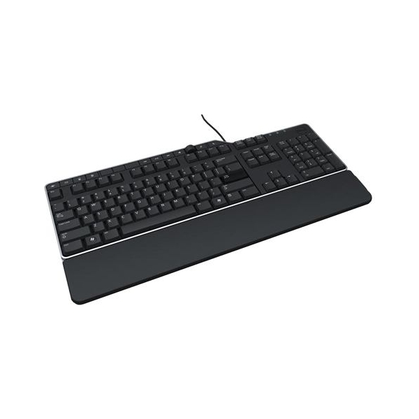 Dell Keyboard : US/Euro (QWERTY) Dell KB-522 Wired Business Multimedia USB KeyboardBlack (Kit) / 580-17667
