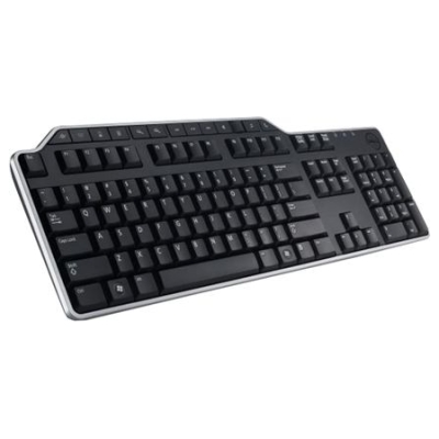 Dell Keyboard : US/Euro (QWERTY) Dell KB-522 Wired Business Multimedia USB KeyboardBlack (Kit) / 580-17667
