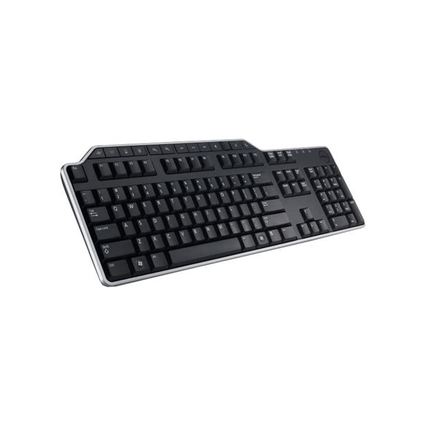 Dell Keyboard : US/Euro (QWERTY) Dell KB-522 Wired Business Multimedia USB KeyboardBlack (Kit) / 580-17667