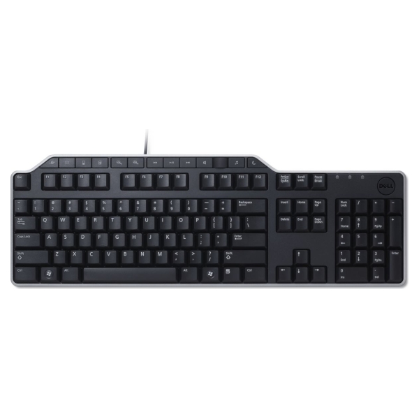 Dell Keyboard : Russian (QWERTY) Dell KB-522 Wired Business Multimedia USB Keyboard Black / 580-17683
