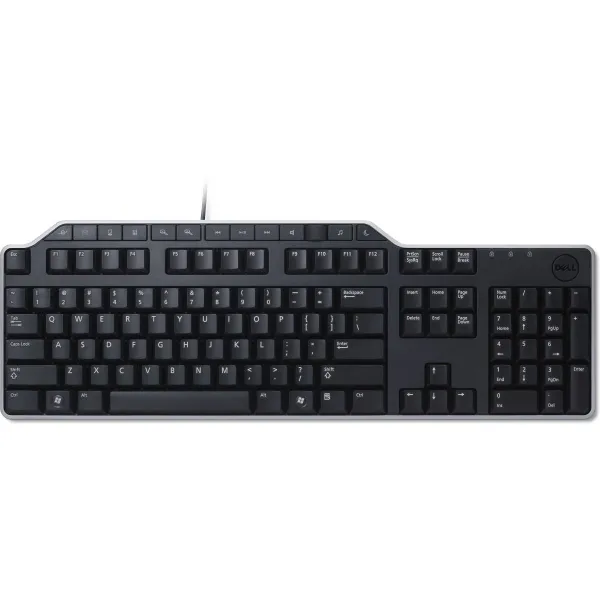Dell Keyboard : Russian (QWERTY) Dell KB-522 Wired Business Multimedia USB Keyboard Black / 580-17683