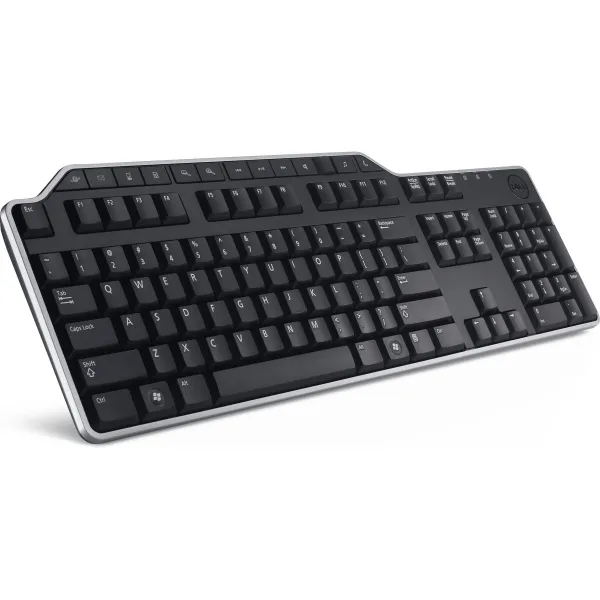 Dell Keyboard : Russian (QWERTY) Dell KB-522 Wired Business Multimedia USB Keyboard Black / 580-17683