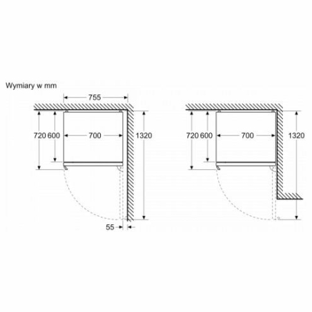 Bosch KGN49OCAF Fridge-freezer