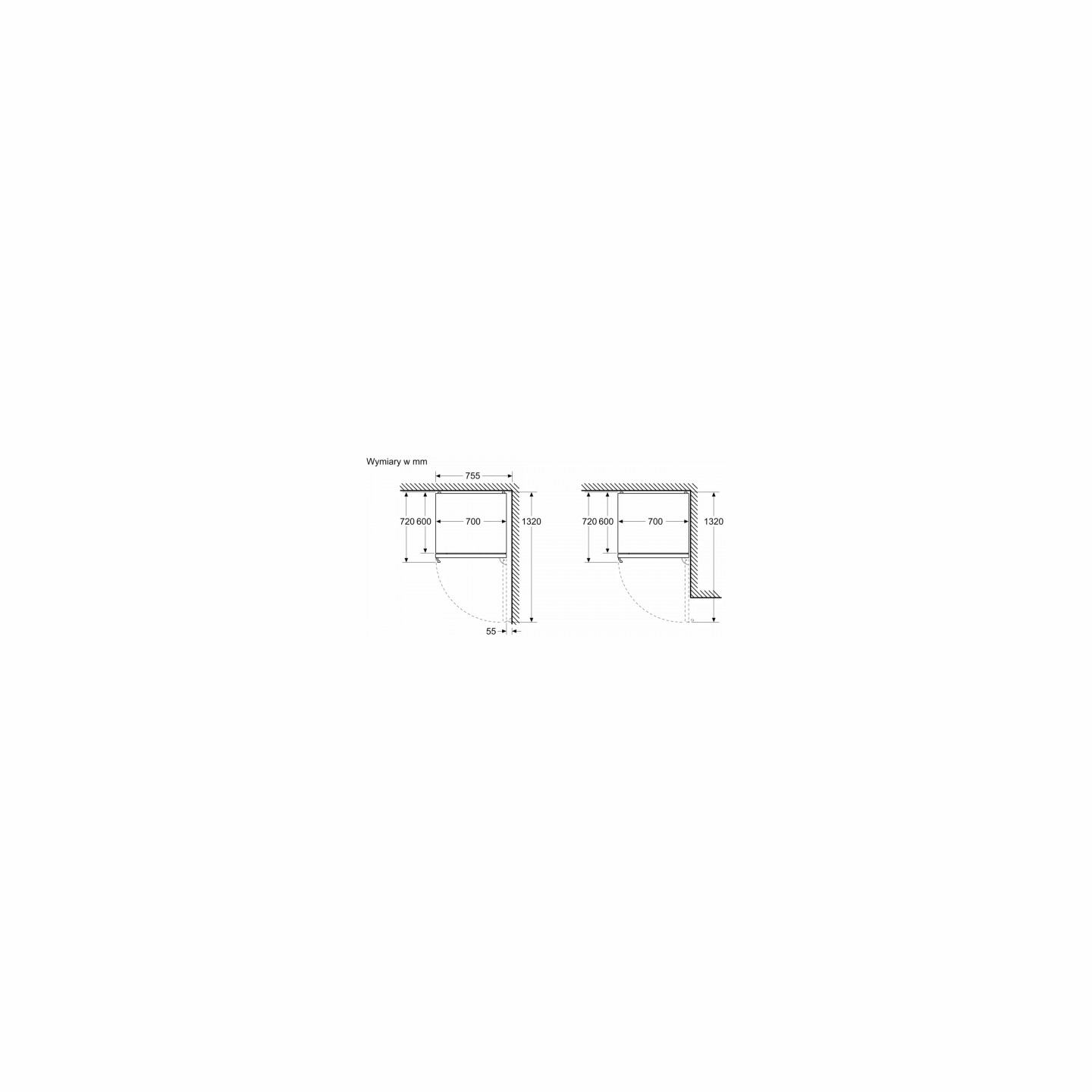 Bosch KGN49OCAF Fridge-freezer