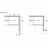 Bosch KGN49OCAF Fridge-freezer
